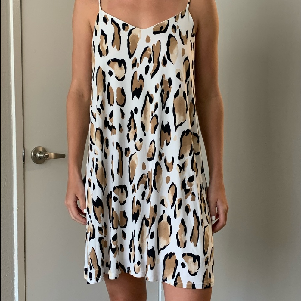 Cheetah print sundress